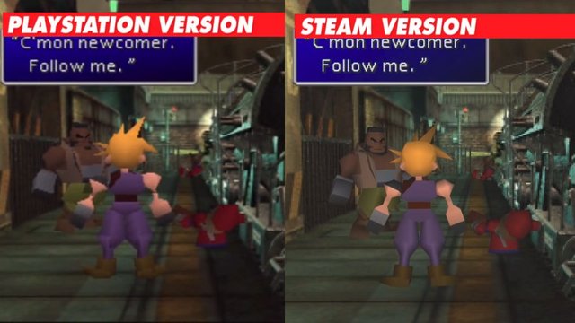 Final Fantasy - Versions Comparison HD 