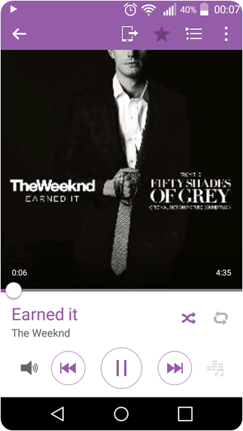 The Weeknd - Earned It APK (Android App) - Baixar Grátis