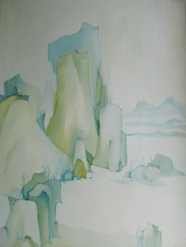 《山-玉石2》-油画-75x100cm.JPG