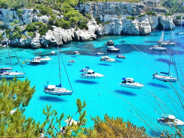 Menorca, Spain. Looks like the boats are flying.jpg