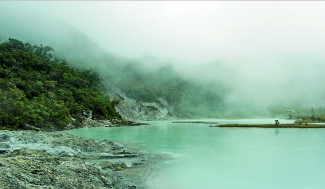 Wisata Kawah Talaga Bodas Garut Steemit