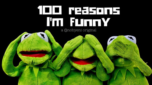 100 reasons I'm funny.jpg