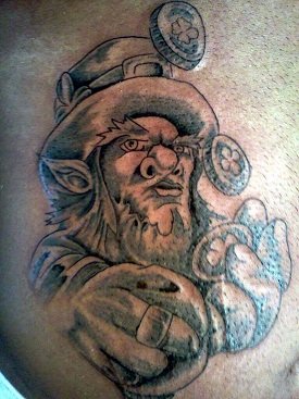 Duende.  Tatuajes duendes, Tatuajes de fantasía, Duendes