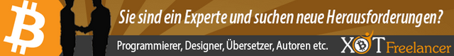 XBT Freelancer - Arbeiten in vielen Branchen und in BitCoin bezahlt werden