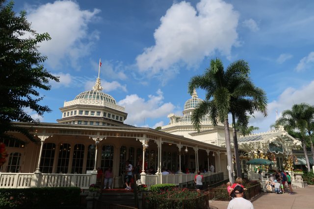 Crystal Palace left side Magic Kingdom theme park at Walt Disney World Resort September 2017.JPG