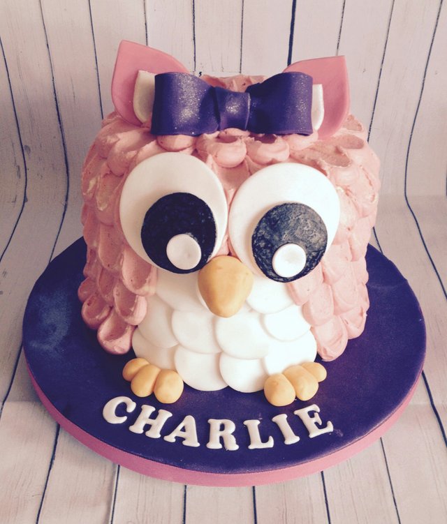 Sleepy twilight owl cake 🦉🔮✨ : r/cakedecorating