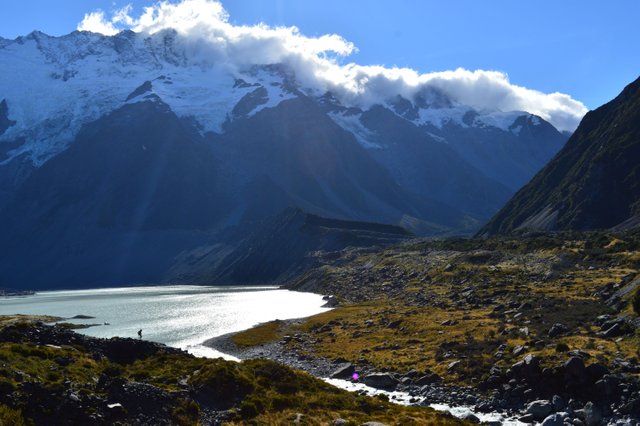 SteemitPhotoChallenge Entry #41 - Hooker Valley Track, Mount Cook, New Zealand