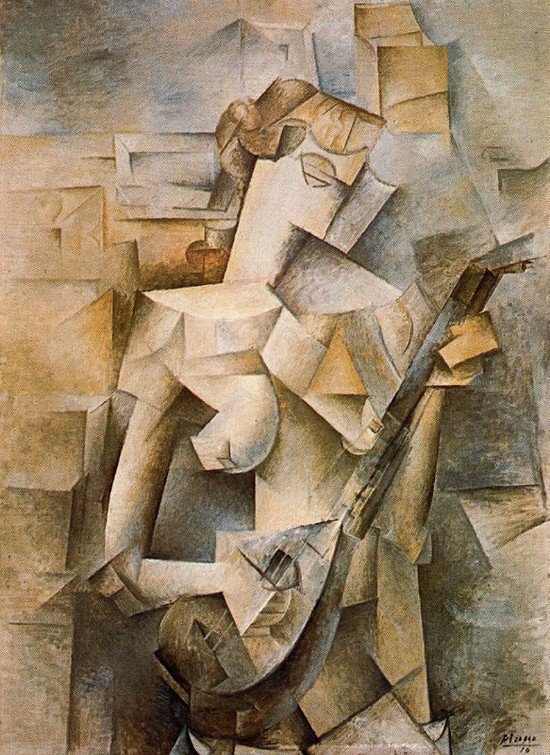 Pablo Picasso, Girl with a Mandolin (Fanny Tellier), 1910.jpg