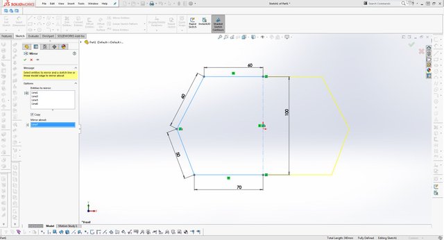 Solidworks Tutorial How to Mirror Parts  Tutorial45