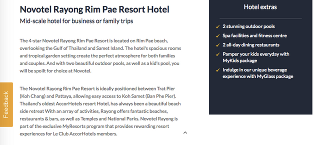 Novotel Rayong Rim Pae Resort Hotel