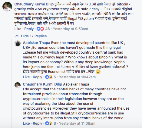 Bitcoin regulation in Nepal