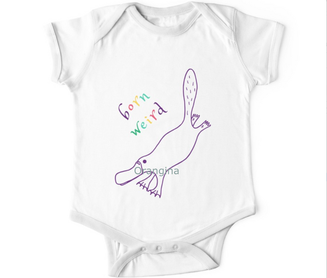 born weird platypus onesie with sig.png
