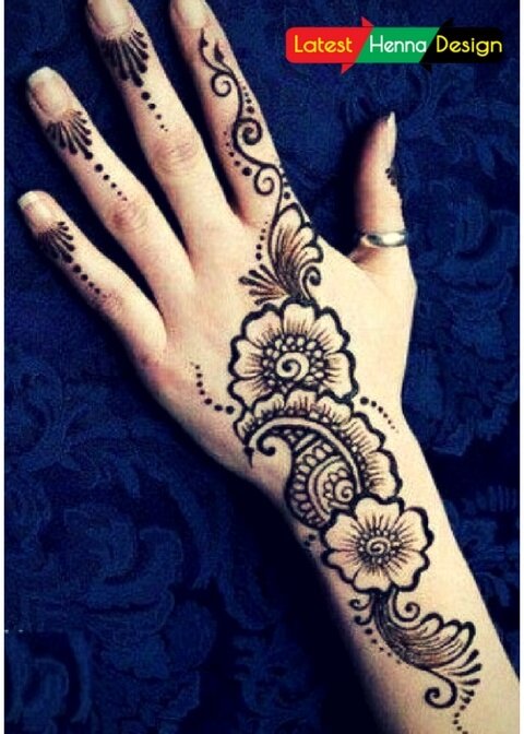 Latest Henna Designs For Eid Beautiful Drawing Mehndi Designs