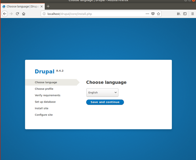 drupal install page.PNG