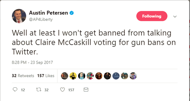 Austin Petersen banned from Facebook for AR15 Post 5