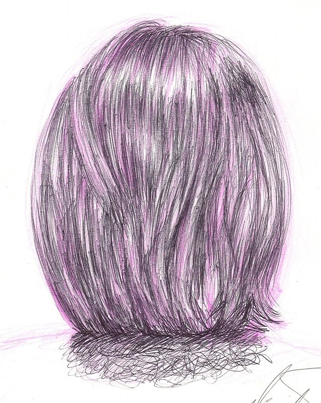 hair with pen 2006 by allowstic artist.jpg
