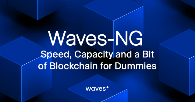 Waves-NG: Speed, Capacity and a Bit of Blockchain for Dummies