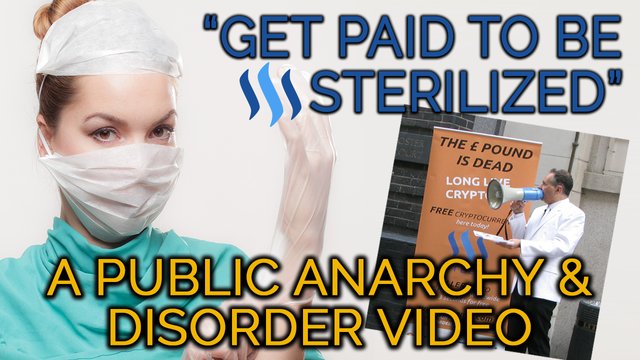 Get paid to be sterilized - A dannyshine public service video