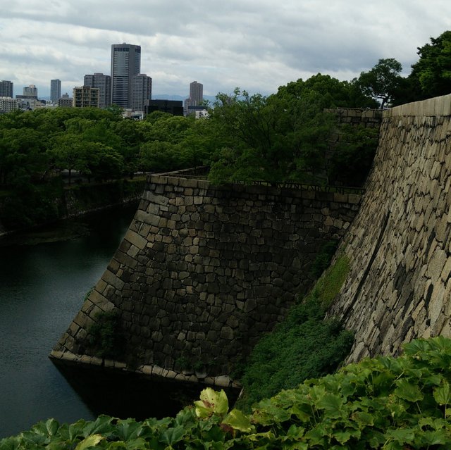 Osaka nature and buildings