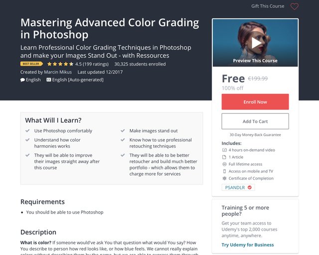 Mastering Advanced Color Grading in Photoshop #UDEMY.jpg