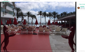 Screenshot of Ushuaia Ibiza Beach Hotel (Playa d'en Bossa, Spania) - Hotell - anmeldelser og prissammenligning - TripAdvisor (18) (1)[statue ushuaia].png