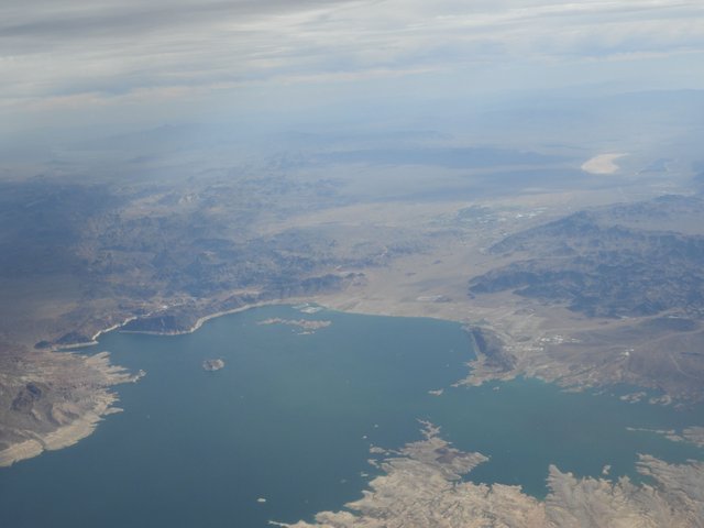 Views from the Airplane window inbound to BWI You can see Hoover Dam(7).JPG