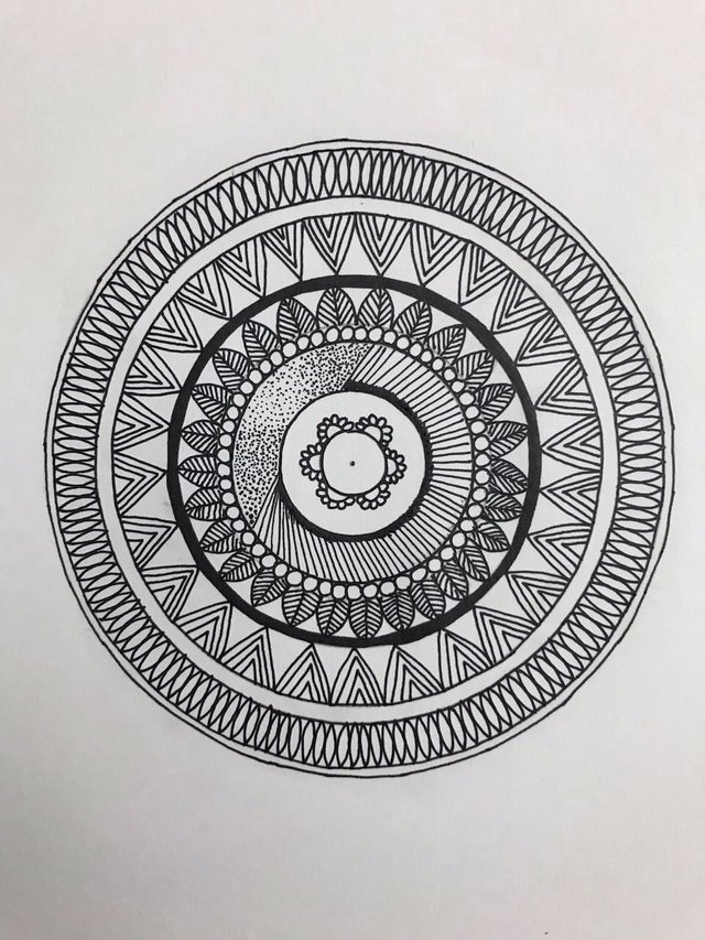 Doodle store mandala art