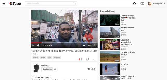 Dtube Daily Vlog   I Introduced over 50 YouTubers to DTube 🙌🏿   DTube.png