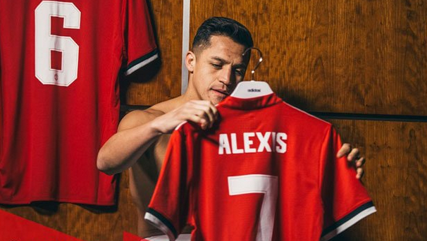 SoccerStarz SOC1293 Man Utd Alexis Sanchez-Home Kit (2019 Version) /Fi –  Yachew