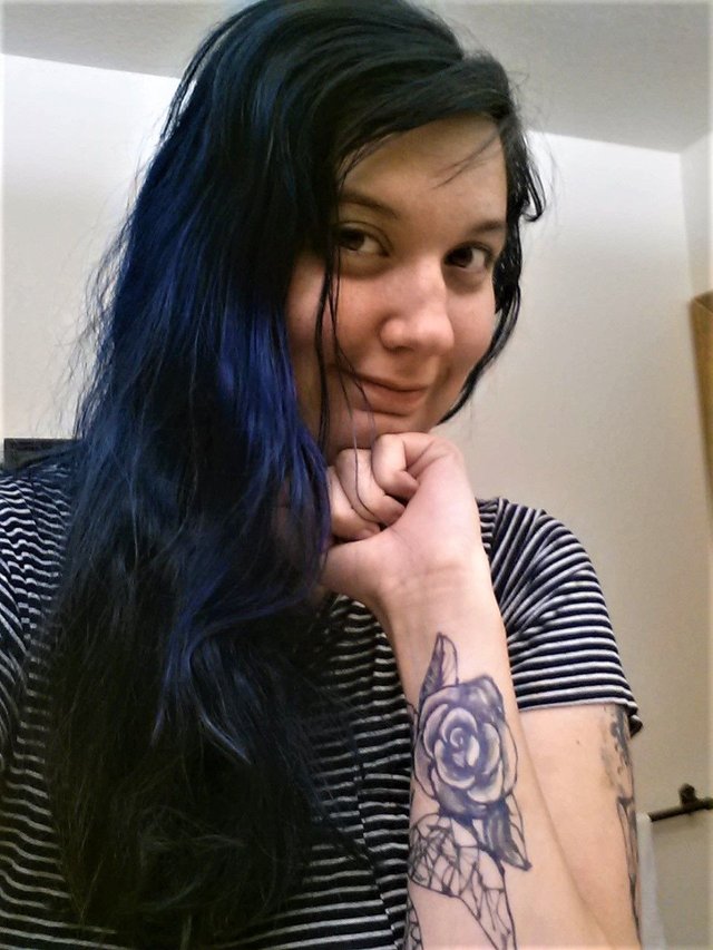blue tattoos on dark skinTikTok Search
