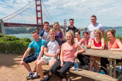 Pasty Irish students in San Francisco, courtesy of Independent.ie