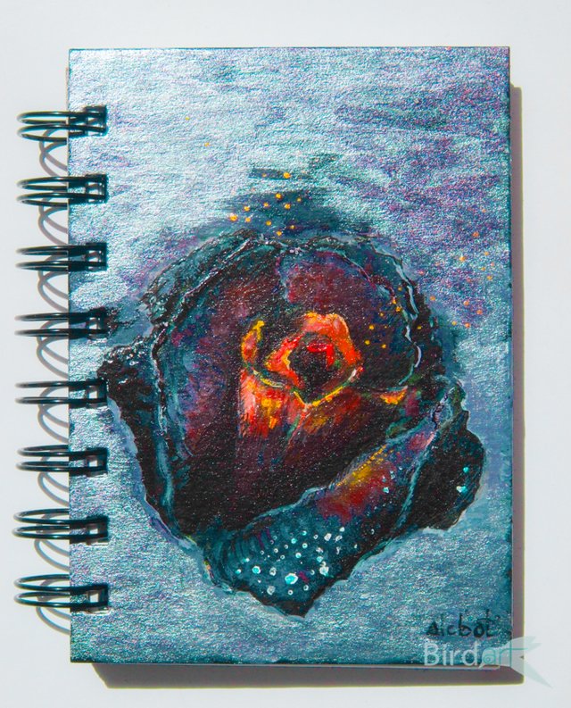 Painting And Design Collection Small Paintings Blackrose By