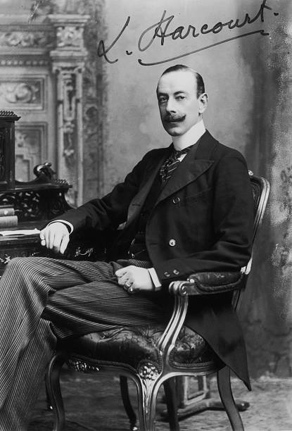 circa-1895-a-signed-portrait-of-british-statesman-lewis-vernon-1st-picture-id56566074.jpg