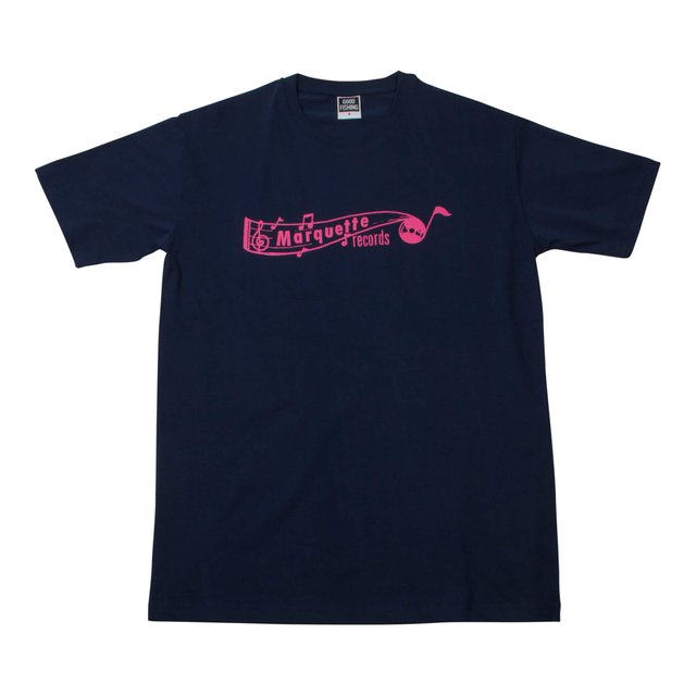 Good_Fishing_Marquette_Records_Organic_Cotton_T-Shirt_Navy_1.jpg