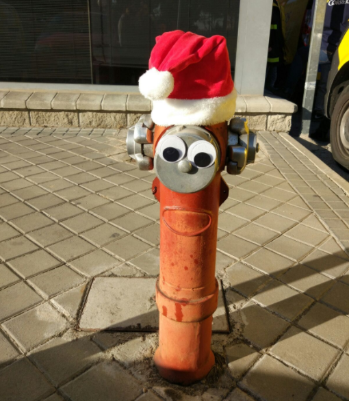 Hydrant Christmas