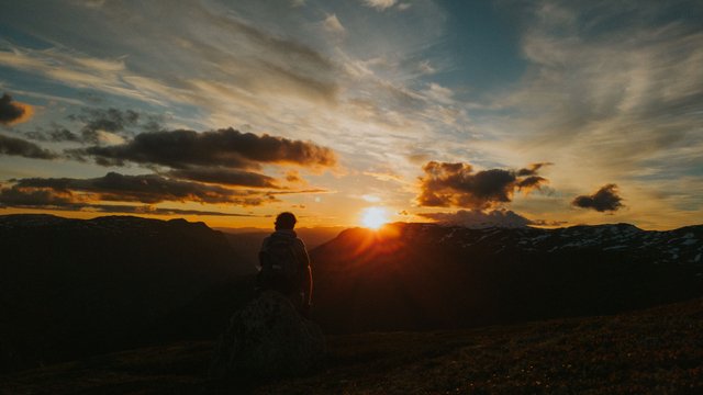 sunset Norway