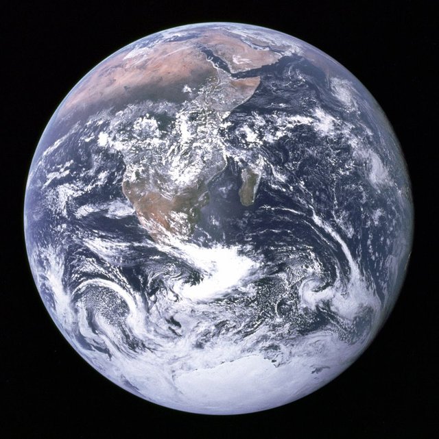 The  Earth seen from Apollo 17