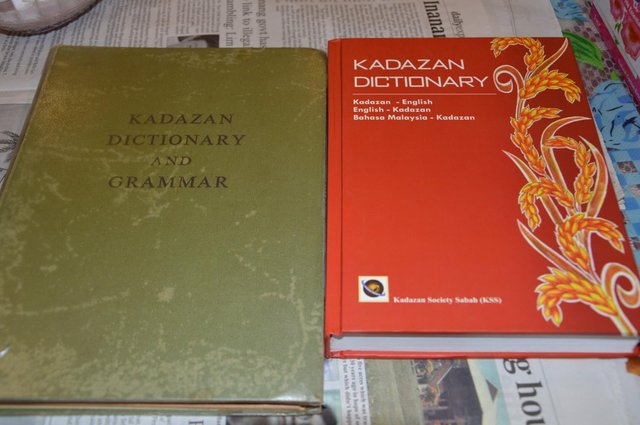 The first dictionary (left) written by a Mill Hill Priest and second publication (right) written by the KSS.jpg