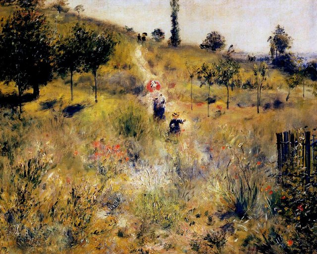 7_Path leading through tall grass 1877 Musee d'Orsay, Paris, France.jpg