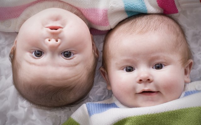 Twin Cute Babies