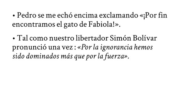 Uso correcto de las comillas en el español — Steemit