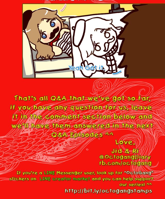 OctoGang's Diary: Day 21 - Ask us anything. Webtoon Kr Comic Webcomic TakosDiary