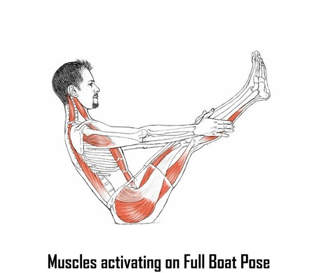Yoga Workout for Core (Stomach) Day #1: Paripurna Navasana / Full Boat Pose  [Steps] — Steemit
