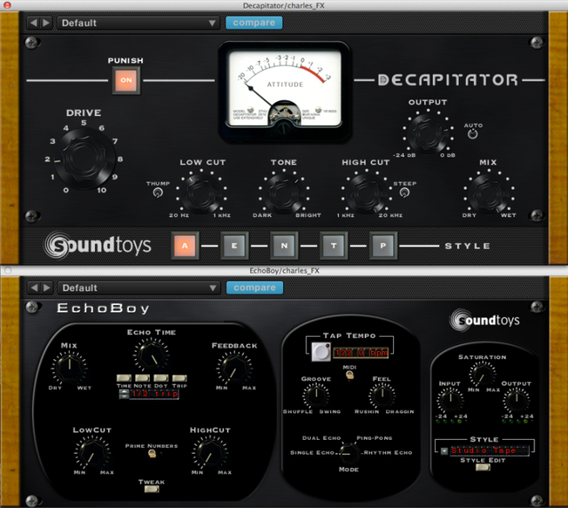 Example 1 - Audio Clip 4 - processing chain