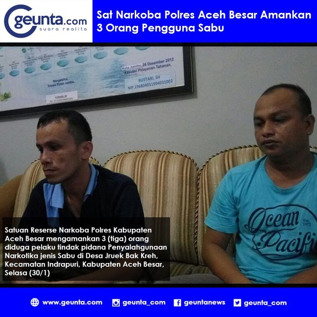 Sat Narkoba Polres Aceh Besar Amankan 3 Orang Pengguna Sabu.jpg