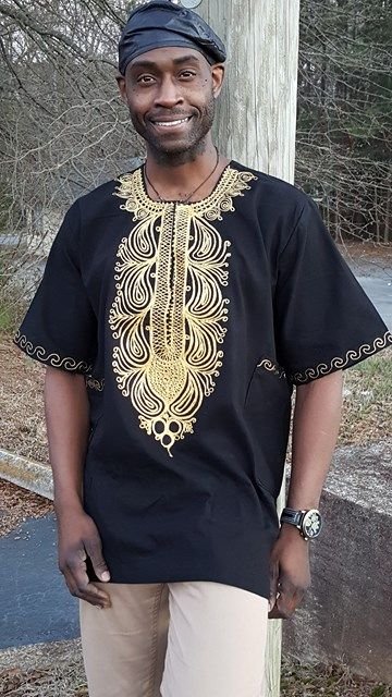 Gold dashiki outlet