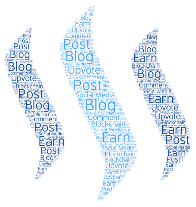 Steemit logo word art.png