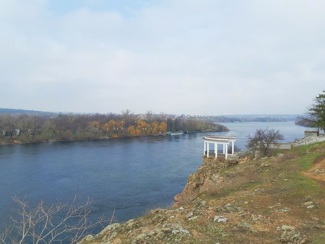 Trip to Ukraine - gazebo Swallows Nest in Zaporozhye