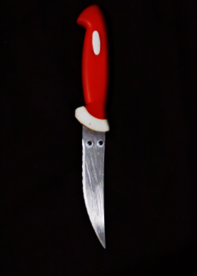 Googly Santa Knife