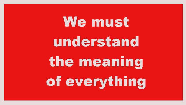 We must understand the meaning of everything.jpg